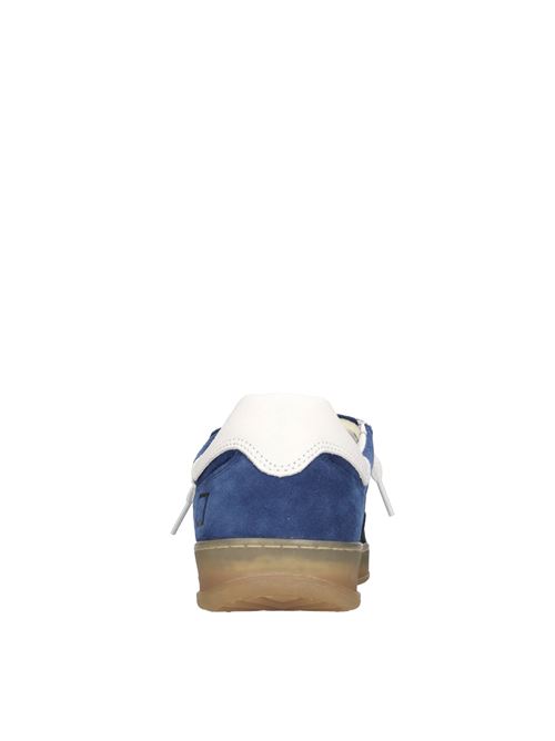 Sneakers in camoscio D.A.T.E. | SPORTY COLOREDBLU-BIANCO